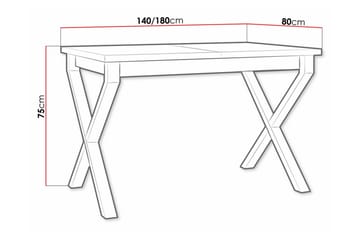 Patrickswell Matbord 80 cm - Vit - Möbler - Bord & matgrupp - Matbord & köksbord