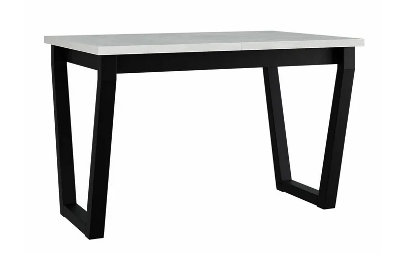 Patrickswell Utdragbart Rektangulärt Matbord 140 cm i Trä, Vit