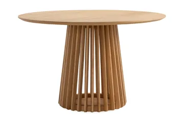 Peyra Matbord 120  cm Runt Ek - Natur - Möbler - Bord & matgrupp - Matbord & köksbord