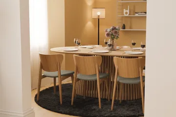 Peyra Matbord 200 cm Ovalt Ek - Natur - Möbler - Bord & matgrupp - Matbord & köksbord