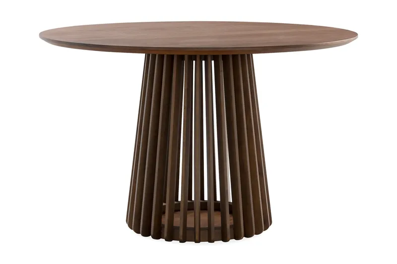 Peyra Runt Matbord 120 cm för 4 personer Köksbord i trä - Valnöt - Möbler - Bord & matgrupp - Matbord & köksbord