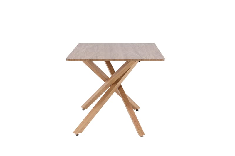 Piazza Rektangulärt Matbord 180 cm med Trä- och Ekutseende - Brun - Möbler - Bord & matgrupp - Matbord & köksbord
