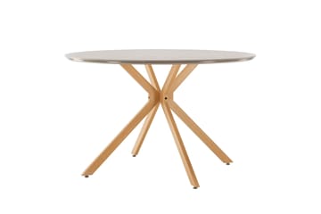 Piazza Runt Matbord 120 cm - Grå - Möbler - Bord & matgrupp - Matbord & köksbord