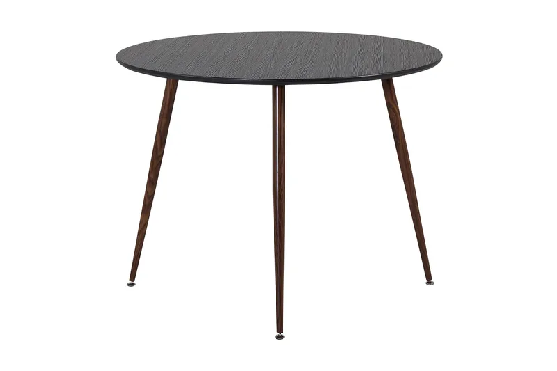 Plaza Matbord Runt - Svart/Brun - Möbler - Bord & matgrupp - Matbord & köksbord