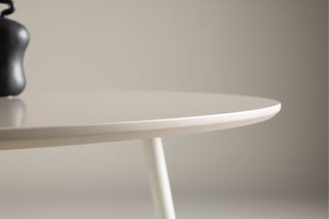 Plaza Runt Matbord 120 cm med Metallutseende - Beige - Möbler - Bord & matgrupp - Matbord & köksbord