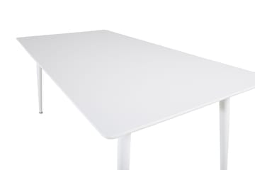 Polar Rektangulärt Matbord 180 cm i Trä - Vit - Möbler - Bord & matgrupp - Matbord & köksbord
