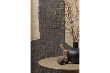 Prinka Runt Matbord 120 cm med Metallutseende - Beige - Möbler - Bord & matgrupp - Matbord & köksbord