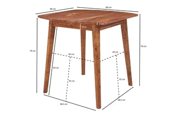 Raengel Matbord 80 cm - Trä/natur - Möbler - Bord & matgrupp - Matbord & köksbord