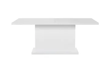 Ratliff Matbord 180 cm Förlängningsbart med illäggsskiva - Vit - Möbler - Bord & matgrupp - Matbord & köksbord