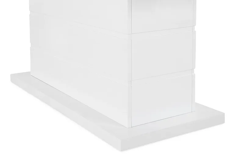 Ratliff Matbord 180 cm Förlängningsbart med illäggsskiva - Vit - Möbler - Bord & matgrupp - Matbord & köksbord