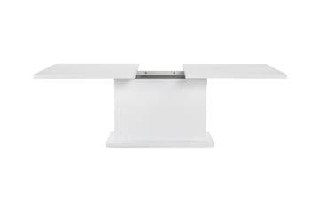 Ratliff Matbord 180 cm Förlängningsbart med illäggsskiva - Vit - Möbler - Bord & matgrupp - Matbord & köksbord