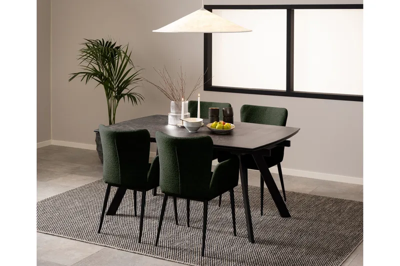 Renuka Matbord 240x97 cm - Svart - Möbler - Bord & matgrupp - Matbord & köksbord