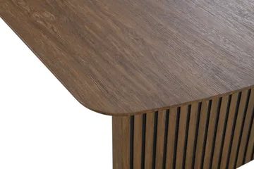 Richeto Matbord Rökt Ek 180 cm - Brun / Ribbad - Möbler - Bord & matgrupp - Matbord & köksbord