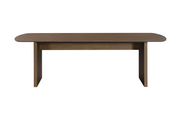 Richeto Matbord Rökt Ek 180 cm - Brun / Ribbad - Möbler - Bord & matgrupp - Matbord & köksbord