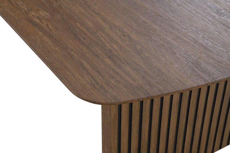 Richeto Matbord Rökt Ek 210 cm - Brun / Ribbad - Möbler - Bord & matgrupp - Matbord & köksbord