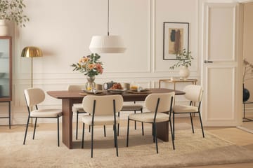 Richeto Matbord Rökt Ek 240 cm - Brun / Ribbad - Möbler - Bord & matgrupp - Matbord & köksbord