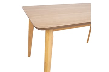 Roxby Rektangulärt Matbord 120 cm med Trä- och Ekutseende - Natur - Möbler - Bord & matgrupp - Matbord & köksbord
