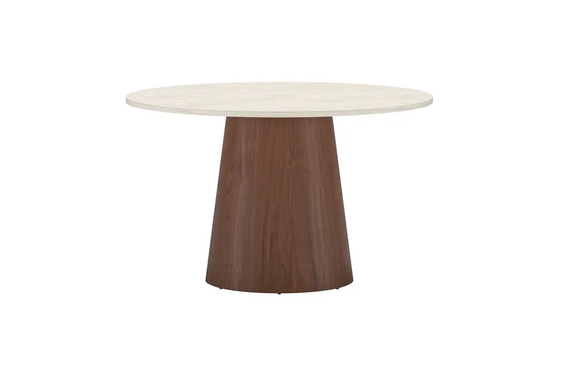 Runt matbord Lanzo 120 cm - Beige - Möbler - Bord & matgrupp - Matbord & köksbord