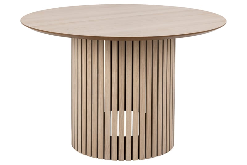 Sakie Matbord 120 cm Rund, Vit