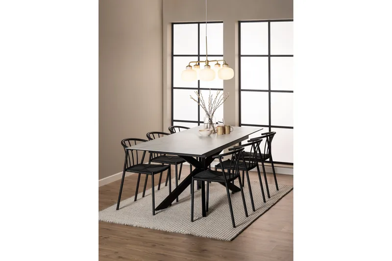 Salupa Matbord 210x90 cm - Vit - Möbler - Bord & matgrupp - Matbord & köksbord