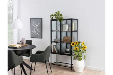 Sanae Matbord 105 cm Rund - Svart - Möbler - Bord & matgrupp - Matbord & köksbord