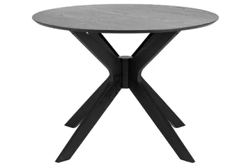 Sanae Matbord 105 cm Rund - Svart - Möbler - Bord & matgrupp - Matbord & köksbord