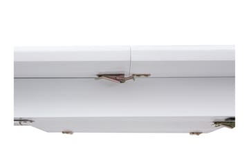 Sanford Utdragbart Rektangulärt Matbord 120–160 cm i Trä - Vit - Möbler - Bord & matgrupp - Matbord & köksbord
