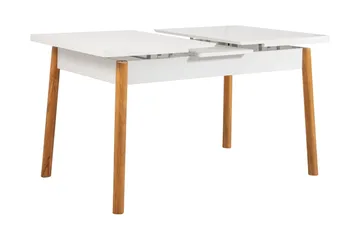 Sanina Matbord 120x75x120 cm - Vit/Ek - Möbler - Bord & matgrupp - Matbord & köksbord