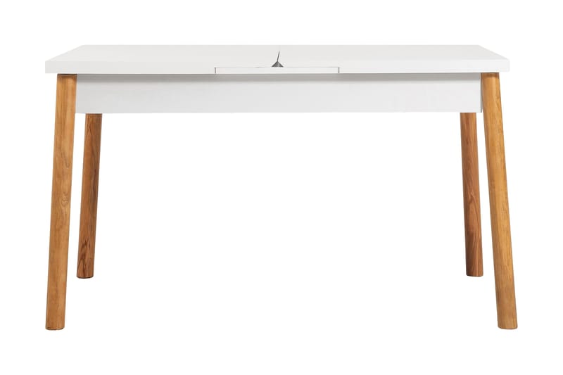 Sanina Matbord 120x75x120 cm - Vit/Ek - Möbler - Bord & matgrupp - Matbord & köksbord