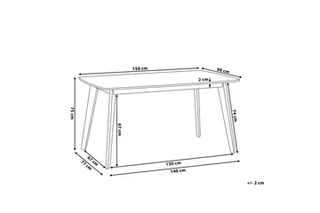 Santos Matbord 150 cm - Vit - Möbler - Bord & matgrupp - Matbord & köksbord