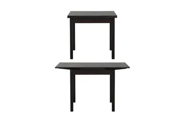 Scapa Förlängningsbart Matbord 80-120 cm - Svart - Möbler - Bord & matgrupp - Matbord & köksbord