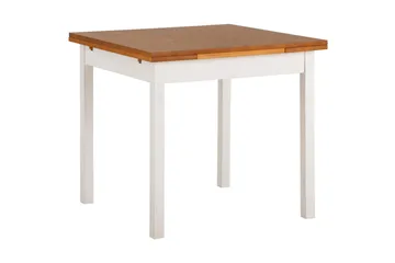Scapa Förlängningsbart Matbord 80-120 cm - Vit/Brun - Möbler - Bord & matgrupp - Matbord & köksbord