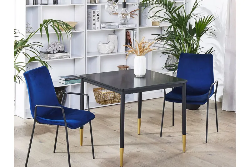 Shalford Matbord 80 cm - Svart/Guld - Möbler - Bord & matgrupp - Matbord & köksbord