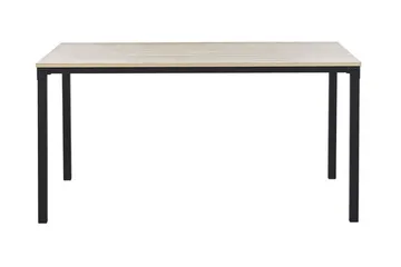 Shiro Matbord 150 cm - Ljust Trä/Svart - Möbler - Bord & matgrupp - Matbord & köksbord