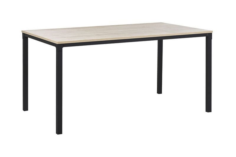 Shiro Matbord 150 cm - Ljust Trä/Svart - Möbler - Bord & matgrupp - Matbord & köksbord