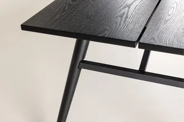 Sleek Matbord 195 cm Förlängningsbart - Svart - Möbler - Bord & matgrupp - Matbord & köksbord