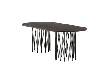 Stone Matbord 220x100x74 cm Oval - Brun - Möbler - Bord & matgrupp - Matbord & köksbord