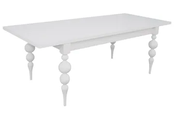Tabell Förlängningsbart matbord 160 cm - Trä/Natur - Möbler - Bord & matgrupp - Matbord & köksbord