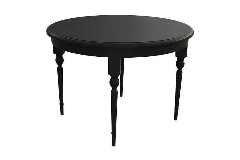 Tabell Runt Matbord 110 cm i Mörkt Trä, Wenge