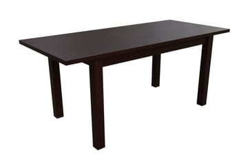 Tabell Utdragbart Rektangulärt Matbord 140 cm med Trä- och Valnötsutseende - Brun - Möbler - Bord & matgrupp - Matbord & köksbord