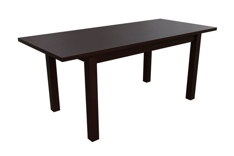 Tabell Utdragbart Rektangulärt Matbord 140 cm med Trä- och Valnötsutseende - Brun - Möbler - Bord & matgrupp - Matbord & köksbord