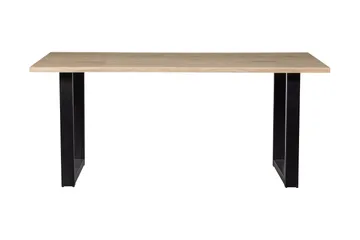 Tablo Matbord U-Formade Ben 180 cm - Ek/Svart - Möbler - Bord & matgrupp - Matbord & köksbord