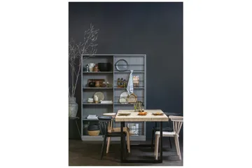 Tablo Matbord U-Formade Ben 200 cm - Spetskypert/Natur/Svart - Möbler - Bord & matgrupp - Matbord & köksbord