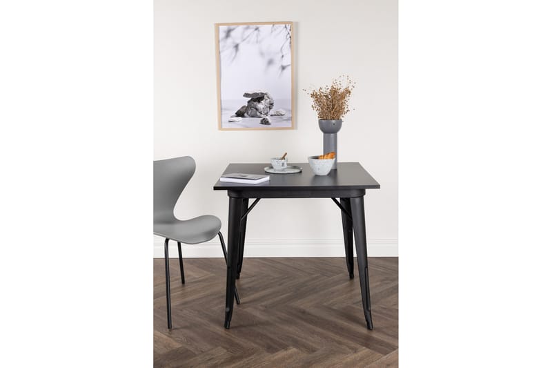 Tempe Matbord 80 cm - Svart - Möbler - Bord & matgrupp - Matbord & köksbord