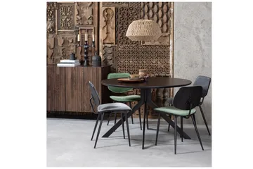 Tero Matbord 120 cm Runt - Svart - Möbler - Bord & matgrupp - Matbord & köksbord