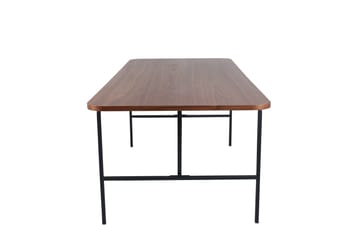 Uno Matbord 200 cm - Valnötsbrun/Svart - Möbler - Bord & matgrupp - Matbord & köksbord