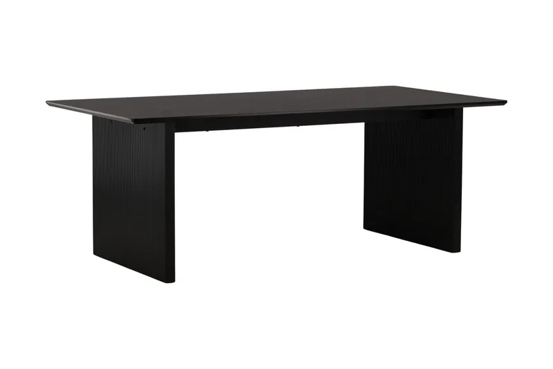 Vail Stort Rektangulärt Matbord 230 cm i Trä - Svart - Möbler - Bord & matgrupp - Matbord & köksbord