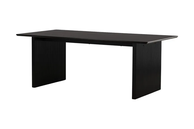Vail Stort Rektangulärt Matbord 230 cm i Trä - Svart - Möbler - Bord & matgrupp - Matbord & köksbord