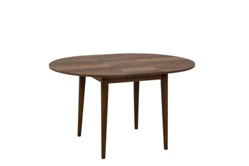 Valsot Runt Litet Matbord 100 cm - Valnöt / Trä - Möbler - Bord & matgrupp - Matbord & köksbord