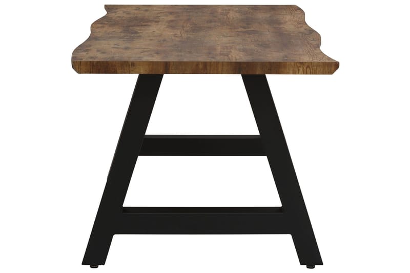 Vesoul Rektangulärt Matbord 160 cm i Valnöt - Brun - Möbler - Bord & matgrupp - Matbord & köksbord